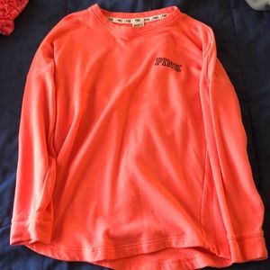 PINK coral pullover